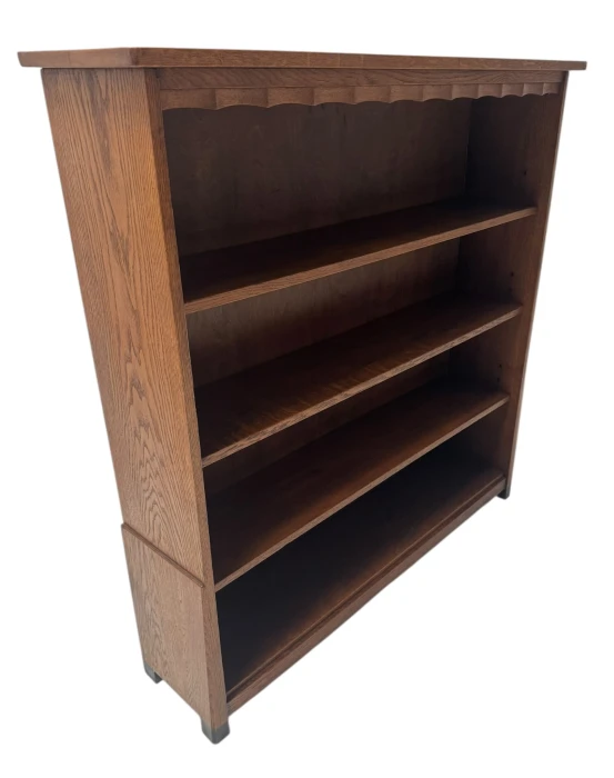 Art Deco Amsterdamse School Open Bookcase by Willem Penaat for Metz & Co., 1920s